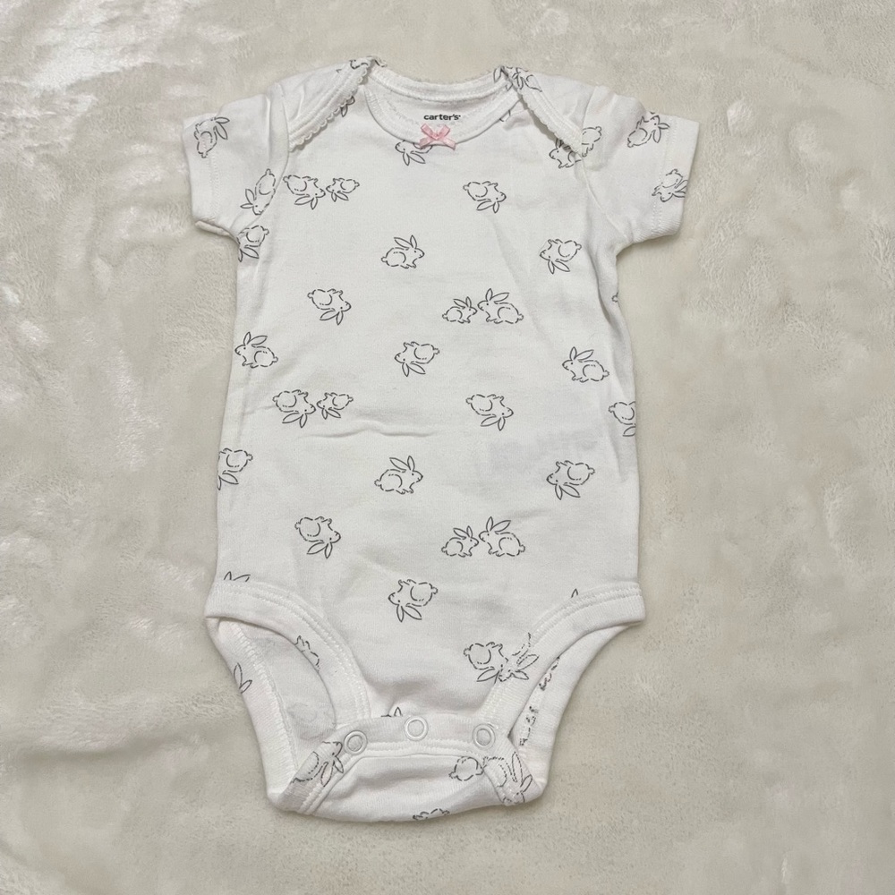 🎀 3 month baby onesies clothes with bunny pattern 🎀 baby girl clothes